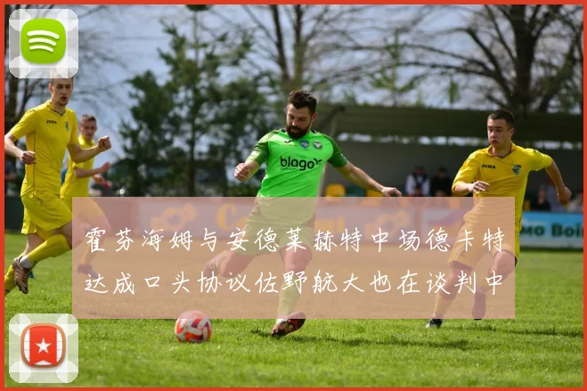 霍芬海姆与安德莱赫特中场德卡特达成口头协议佐野航大也在谈判中